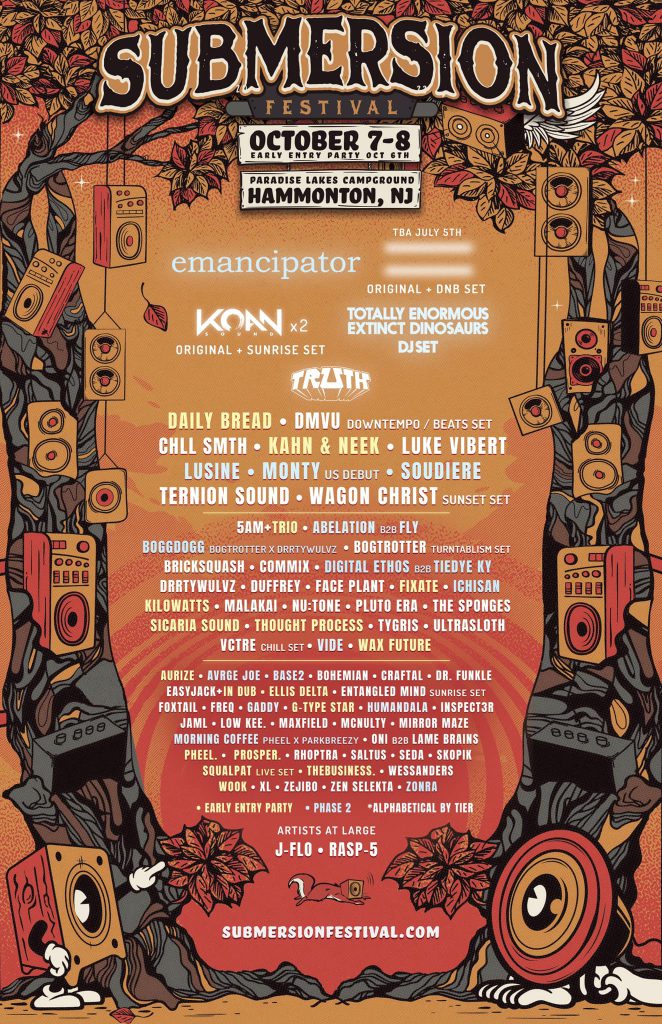 Submersion Festival 2022 - Lineup