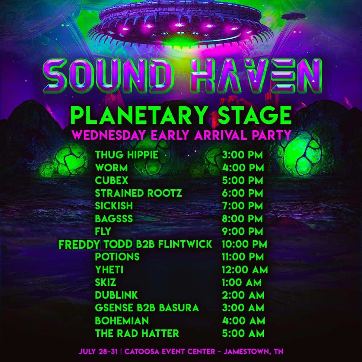 Sound Haven 2022 Set Times and Essential Info EDM Identity