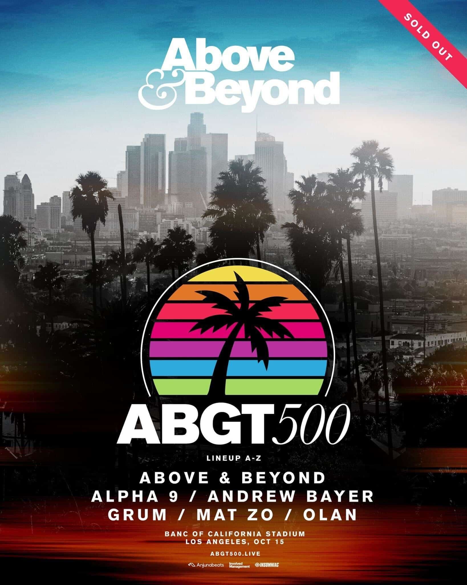 Win a Pair of Tickets to ABGT500 and Anjunadeep Open Air Los Angeles