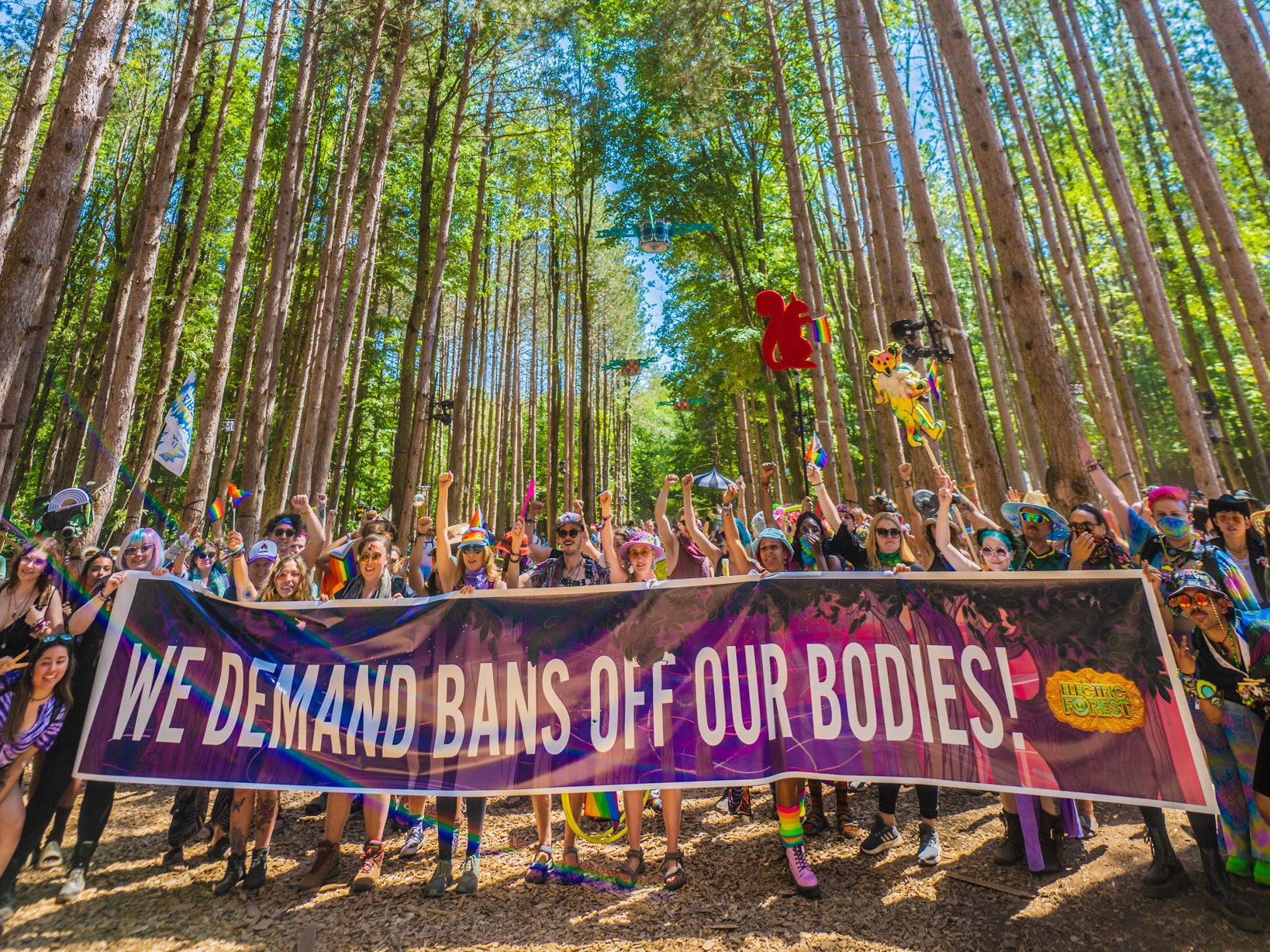 Electric Forest 2022 & Planned Parenthood -Bans Off Our Bodies