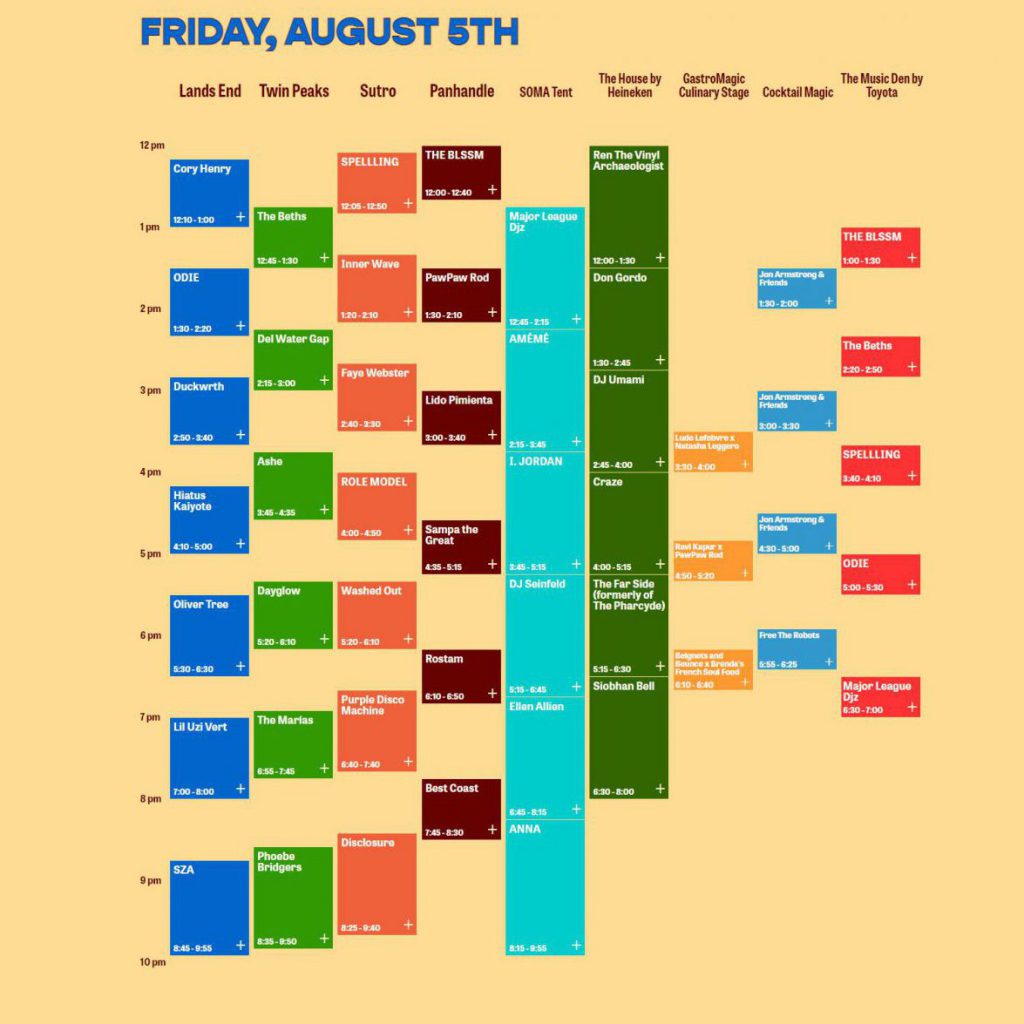 Outside Lands 2024 Schedule In India Irena Leodora