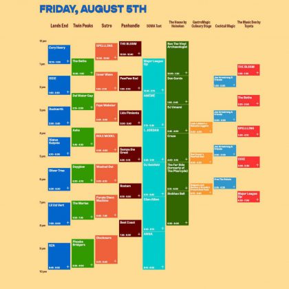Outside Lands 2022 Set Times, Festival Map, and Essential Info | EDM Outside Lands 2022 Set Times, Festival Map, and Essential Info | EDM