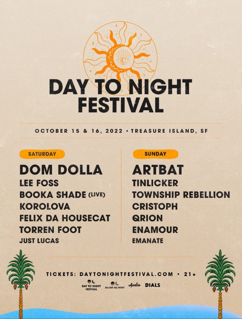 Day To Night Lineup Poster 2022