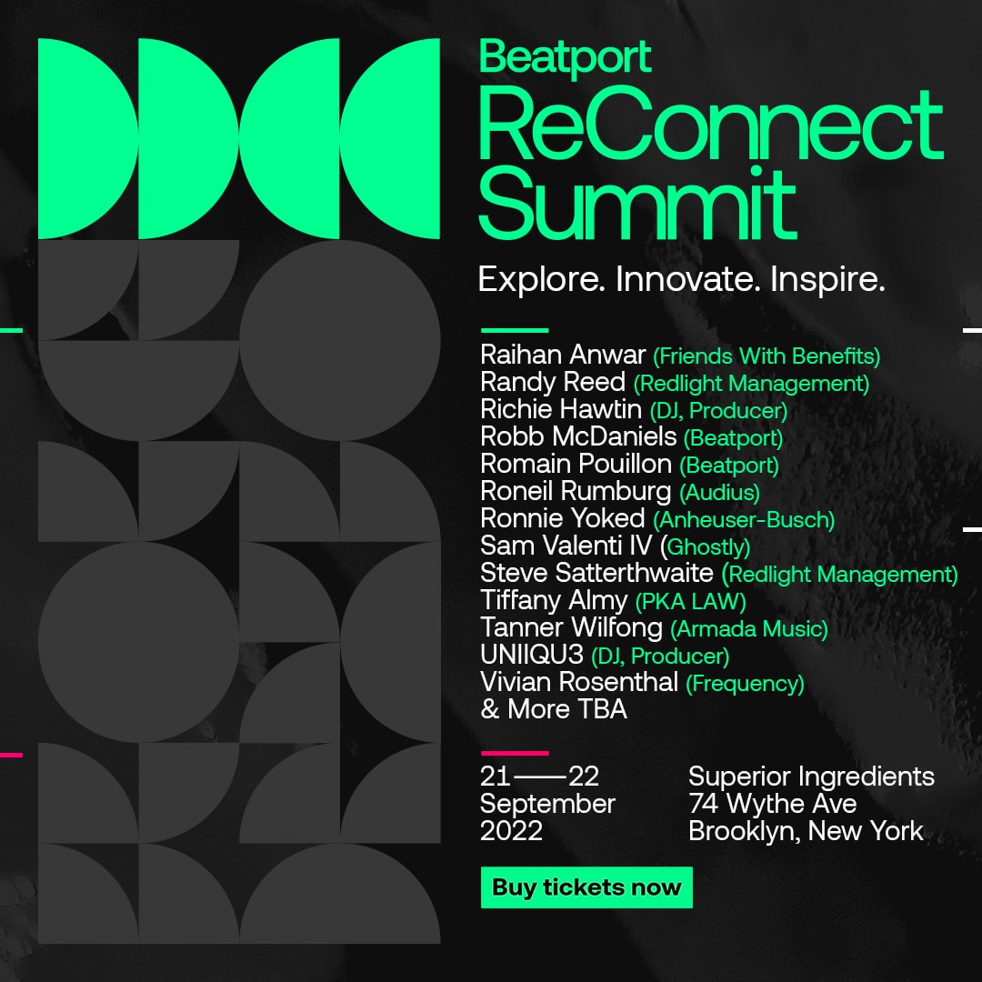 Beatport ReConnect Summit 2022 Speakers
