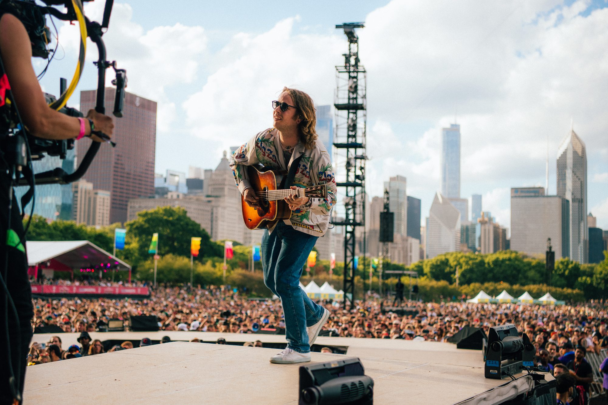 Billy Strings by Charles Reagan for Lollapalooza 2022