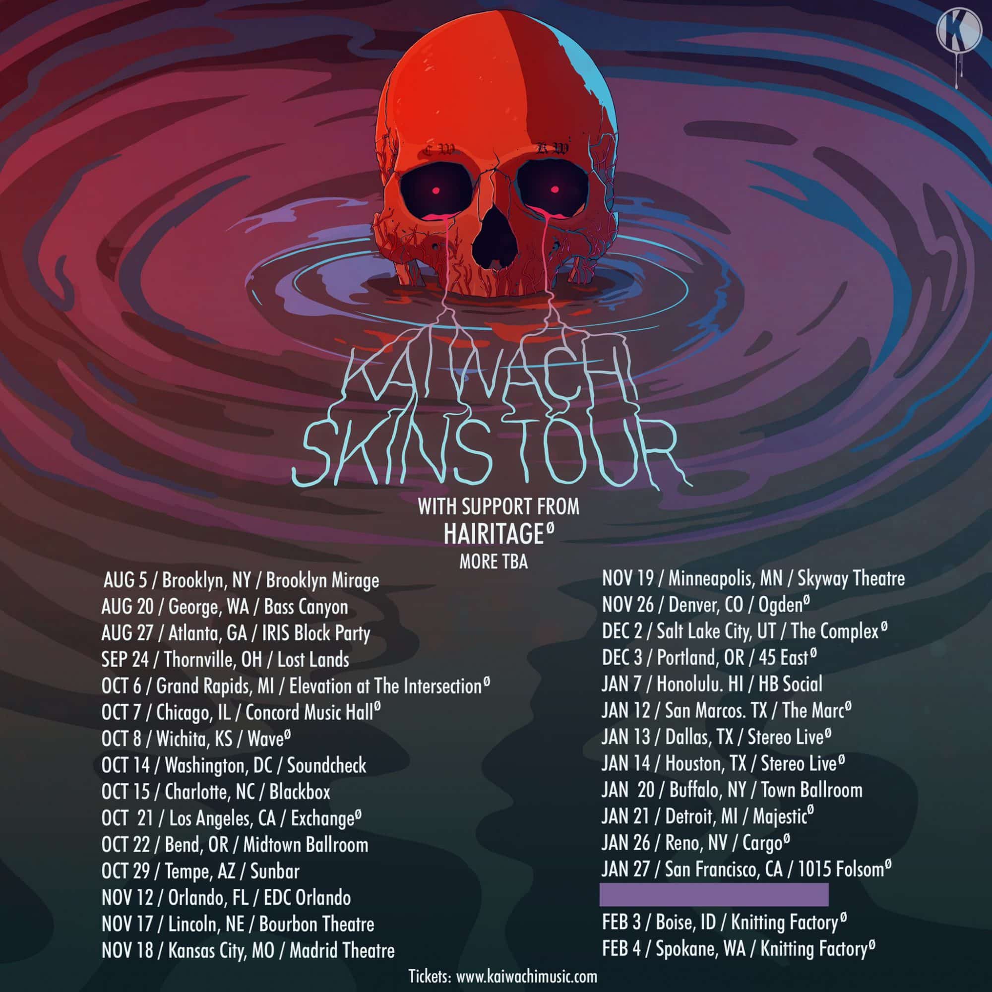 Kai Wachi Announces Dates for Skins Tour EDM Identity