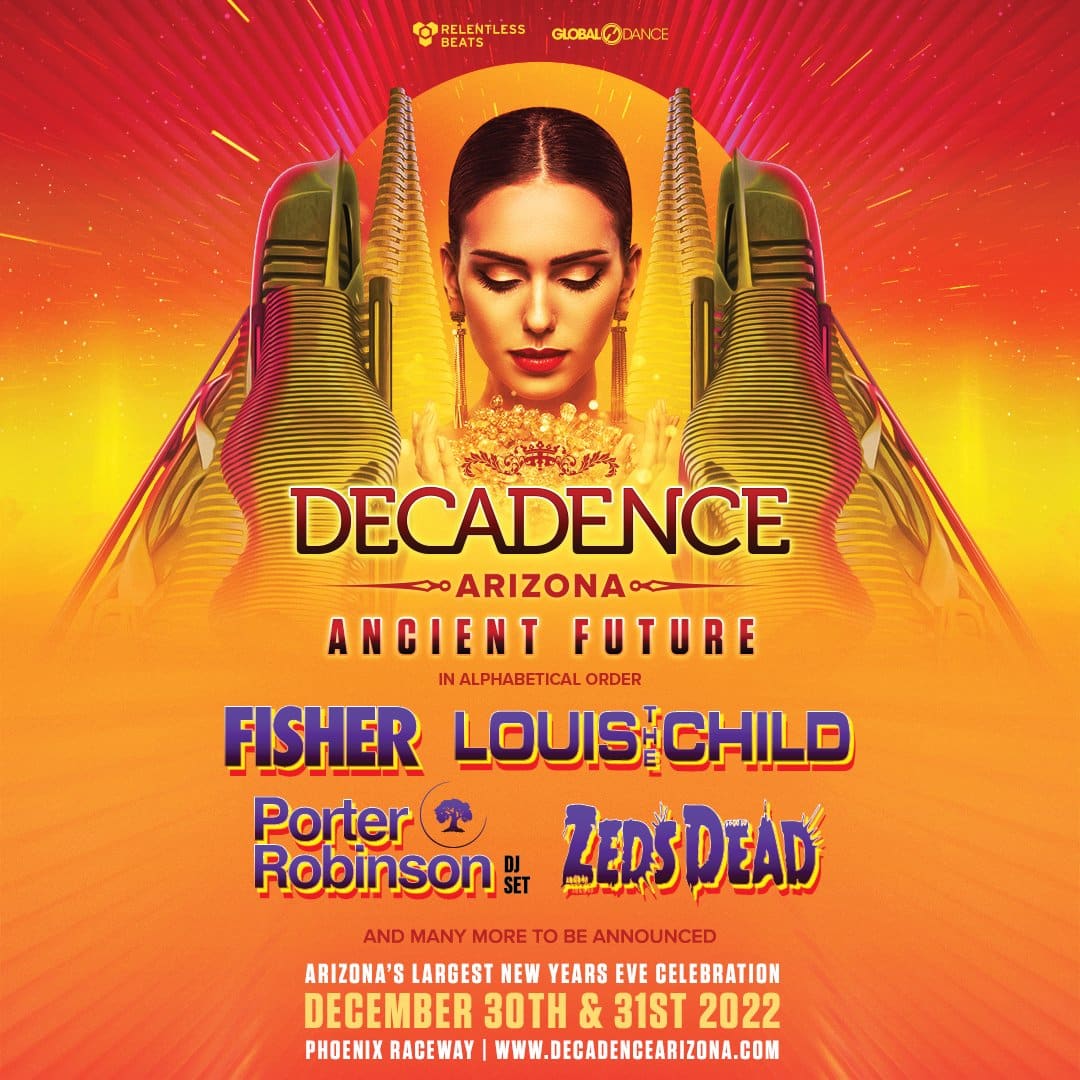 Porter Robinson, FISHER, and More to Play Decadence Arizona EDM Identity