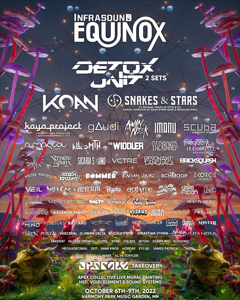 Infrasound Equinox 2022 - Lineup