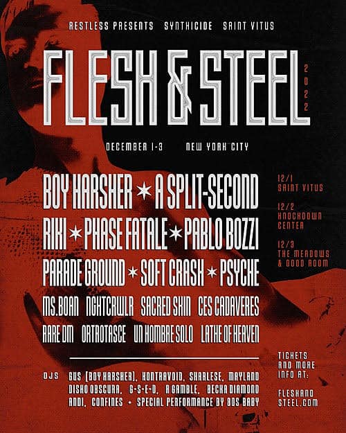 FLESH & STEEL Flyer