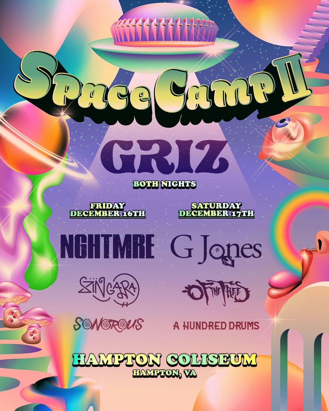 GRiZ Announces Lineup for Space Camp II EDM Identity