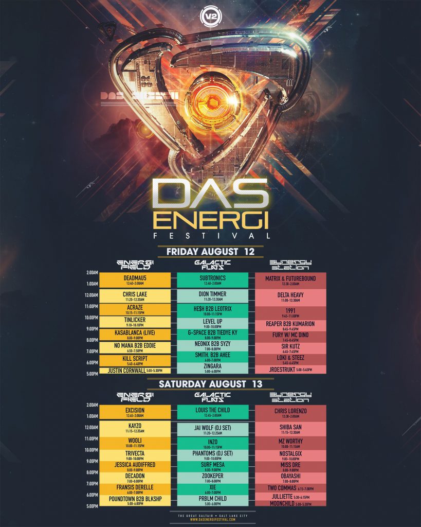 Das Energi Set Times 2022 Revised