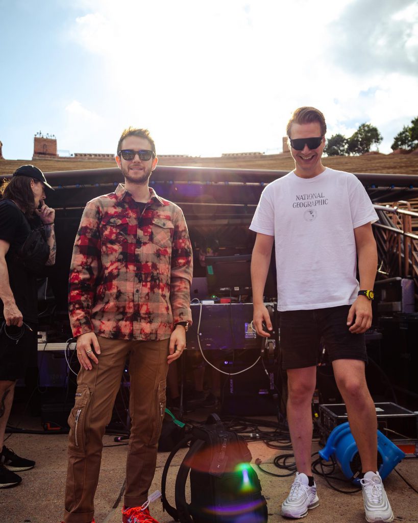 Matoma and Zedd at Red Rocks