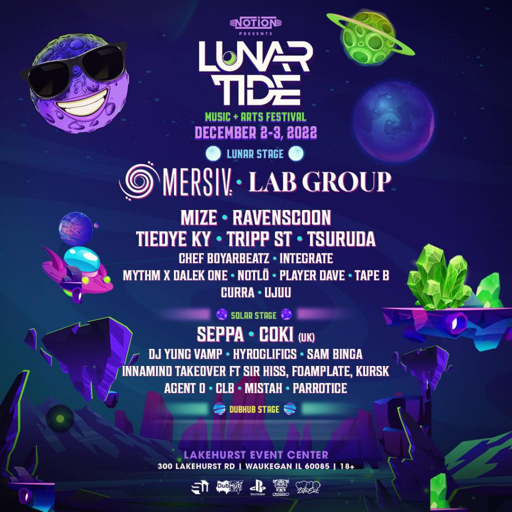 Lunar Tide Music Arts Festival 2022 Lineup