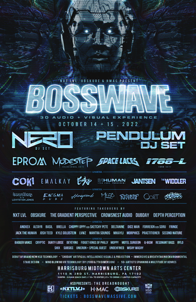 Boss Wave Massive 2022 Lineup