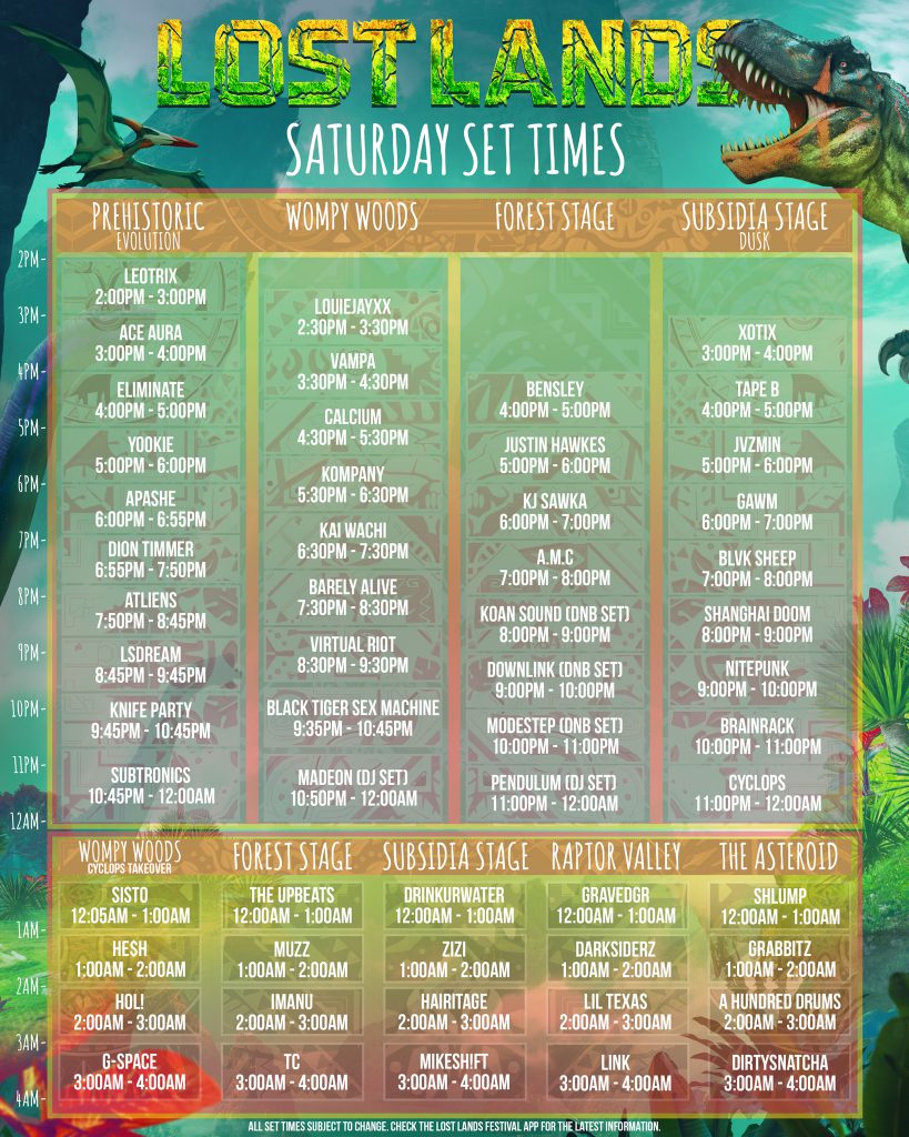 Lost Lands 2024 Schedule In India Anne Maisie