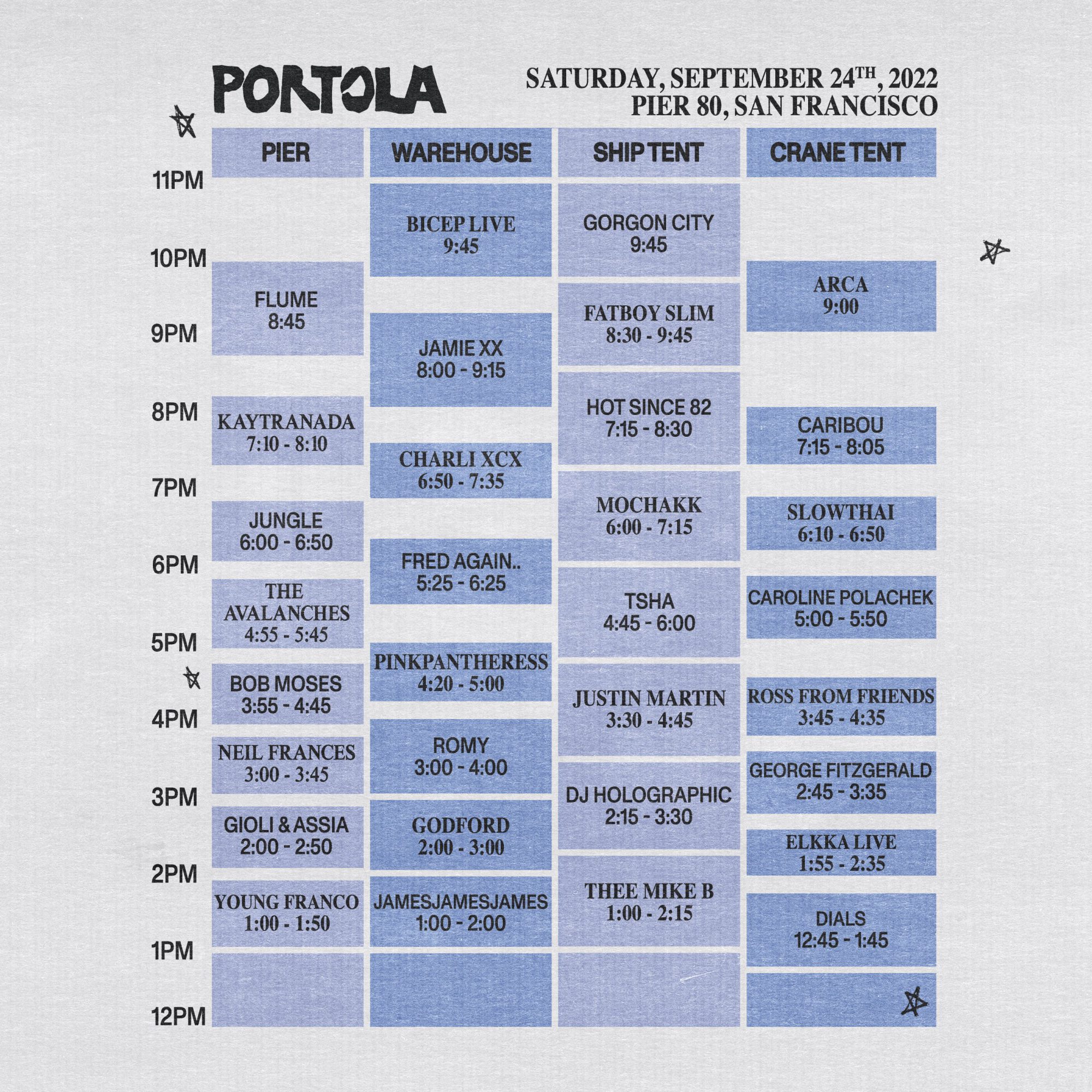 Portola Festival 2022 Set Times Festival Map And Essential Info EDM   FcJ3IGoaQAA R61 