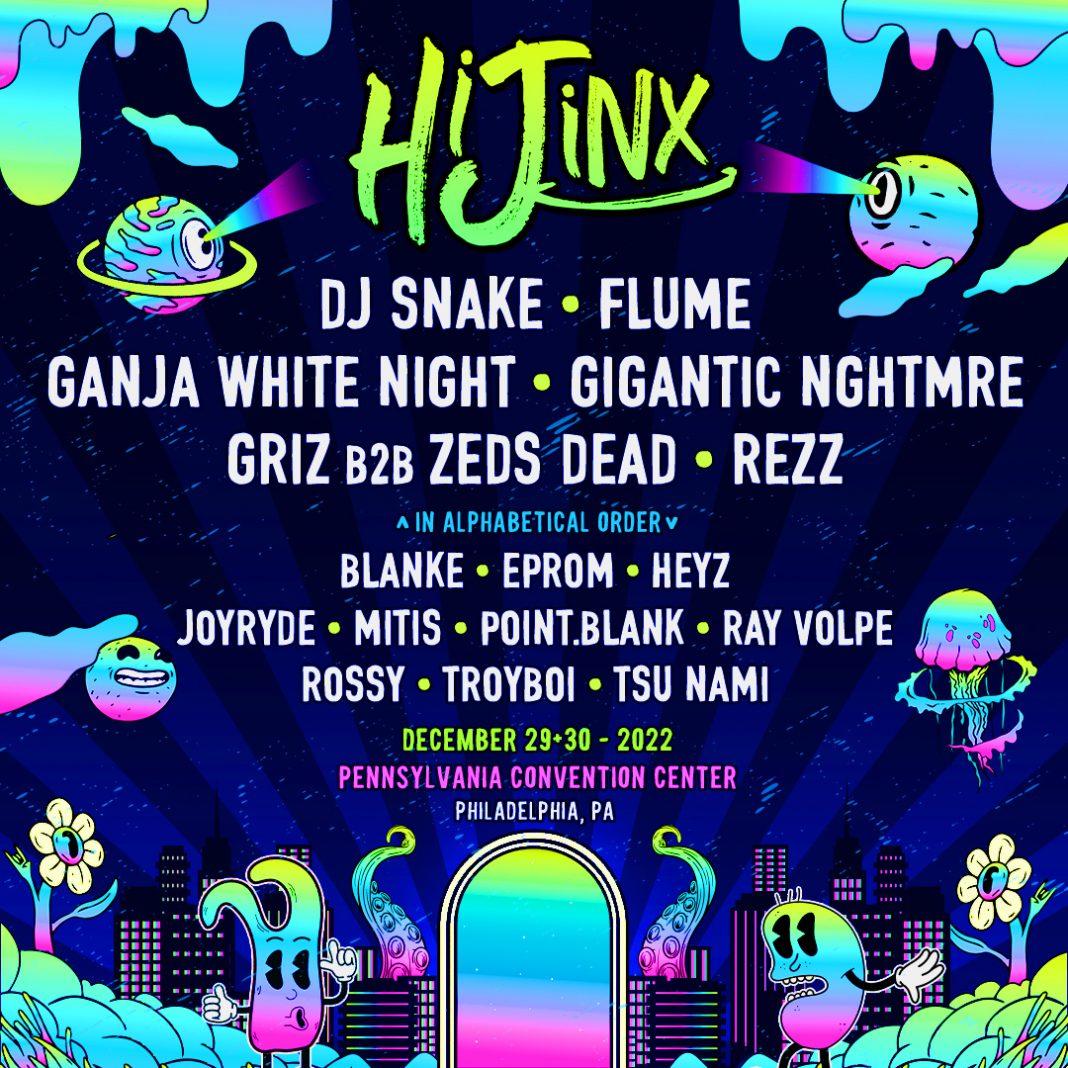 DJ Snake, Flume, and More Announced on HiJinx 2022 Lineup EDM Identity