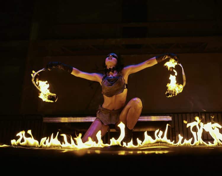 Fire Performer Black Lotus