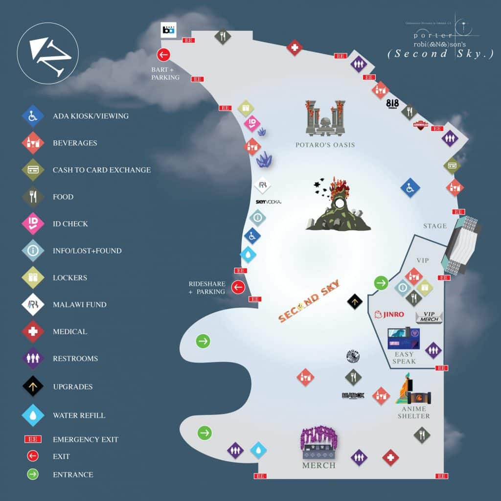 Second Sky 2022 - Venue Map