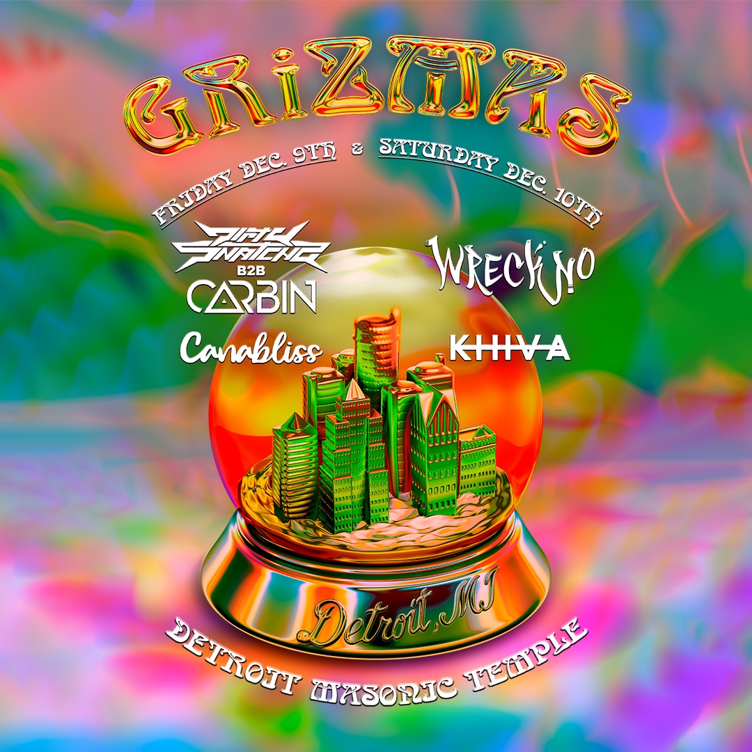 GRiZ Announces Lineup for Edition of GRiZMAS in Detroit EDM