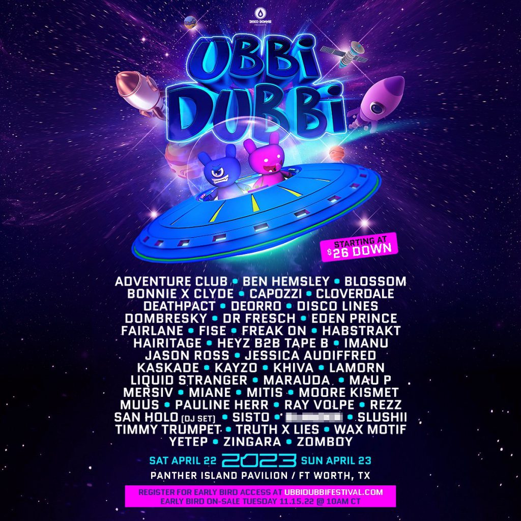 Ubbi Dubbi Gears Up for 2025 Edition with Lineup Reveal EDM Identity