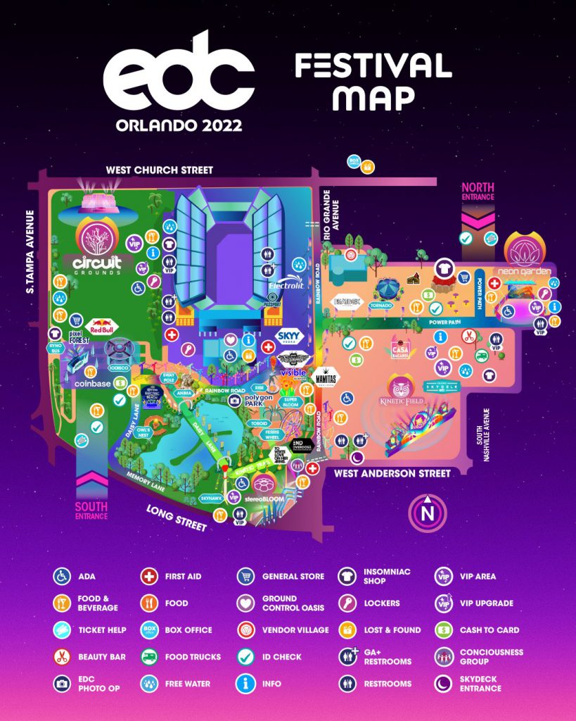 EDC Orlando 2022 Set Times and Essential Info EDM Identity