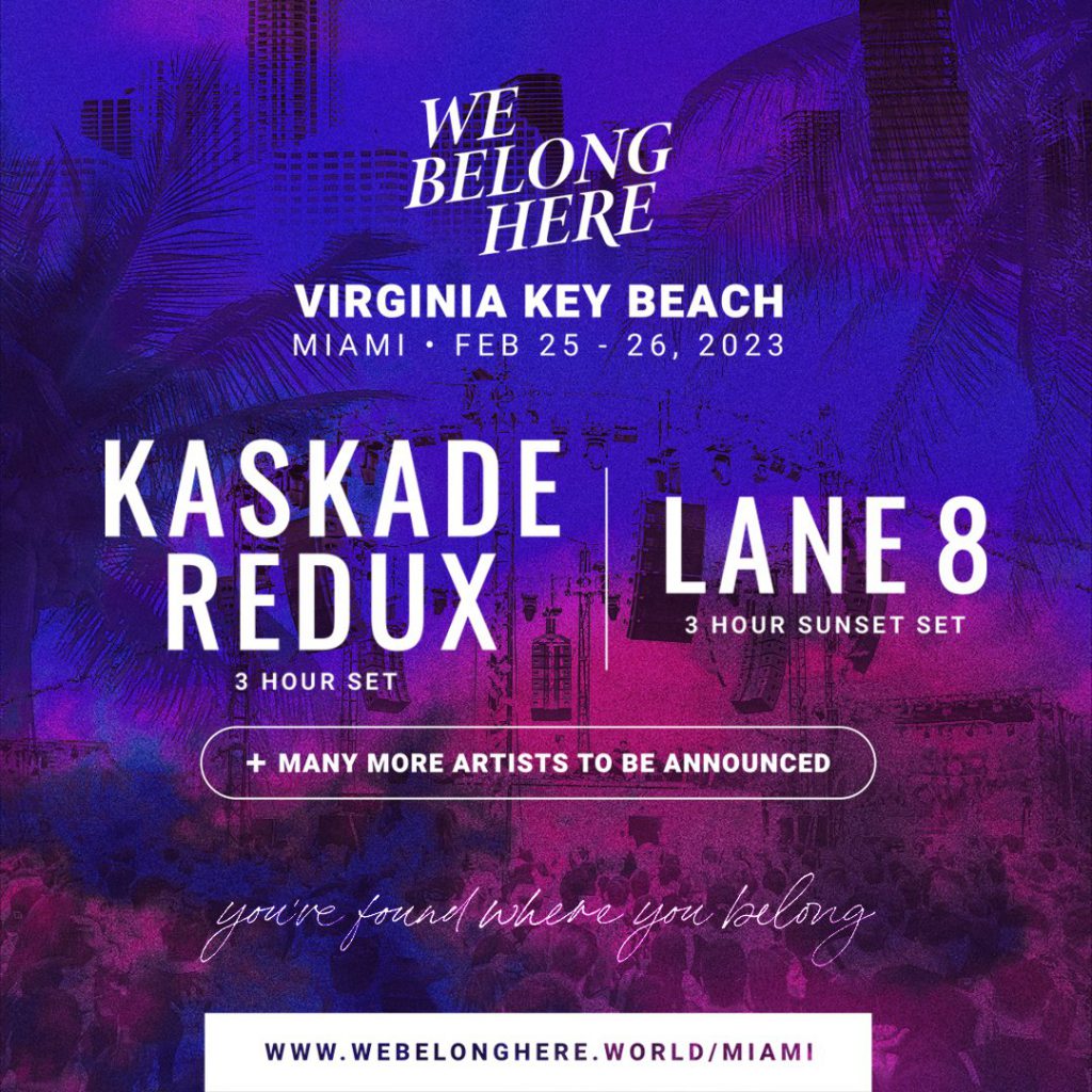 We Belong Here 2023 - Initial Lineup