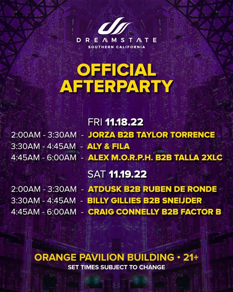 Dreamstate SoCal 2022 Set Times and Essential Info EDM Identity