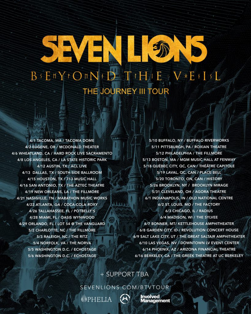 Seven Lions Beyond The Veil - The Journey III Tour