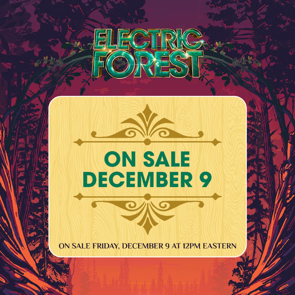 Electric Forest Announces Ticket Information for 2023 Edition EDM