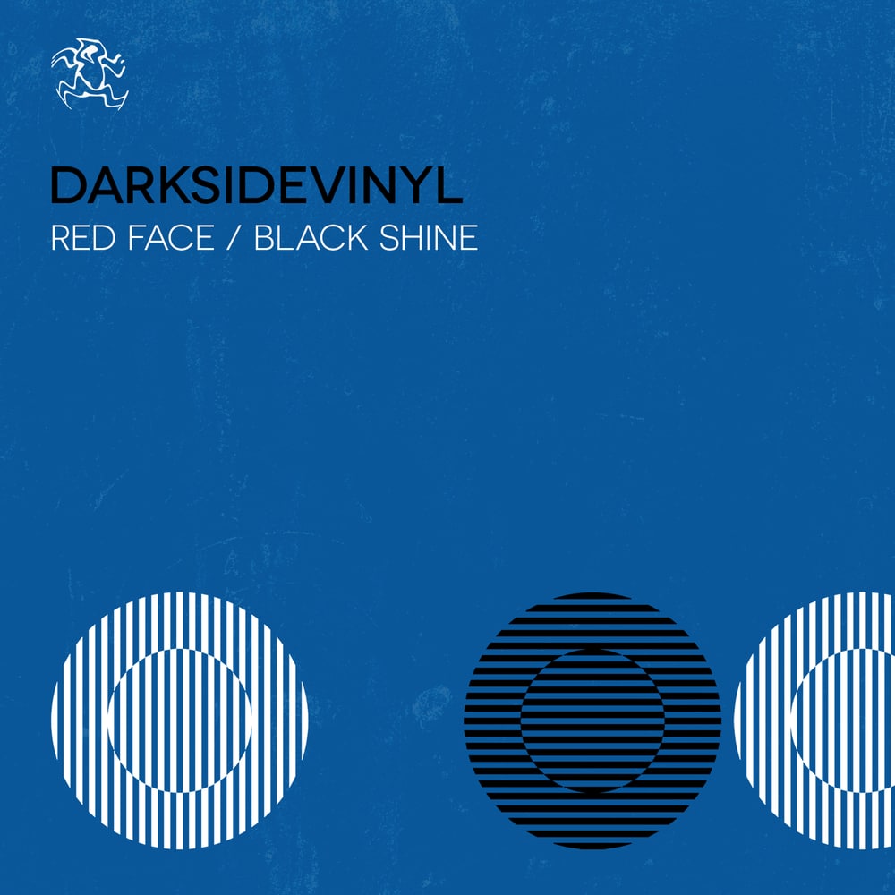 Darksidevinyl Red Face / Black Shine