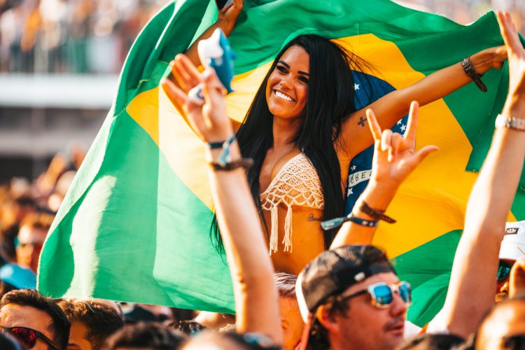 Tomorrowland 2022 Brazil Flag