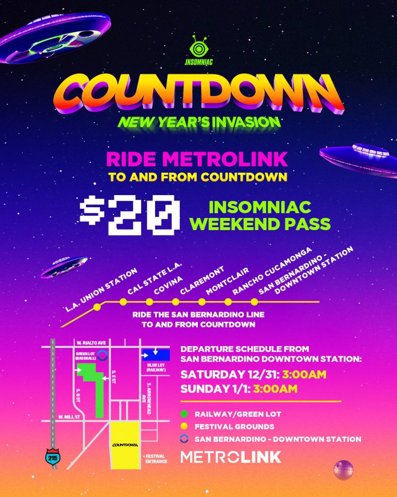 Countdown NYE 2022 Set Times, Festival Map, and Essential Info EDM