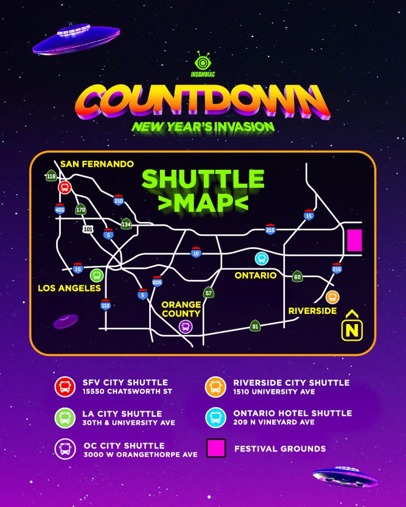 Countdown NYE 2022 Set Times, Festival Map, and Essential Info | EDM ...