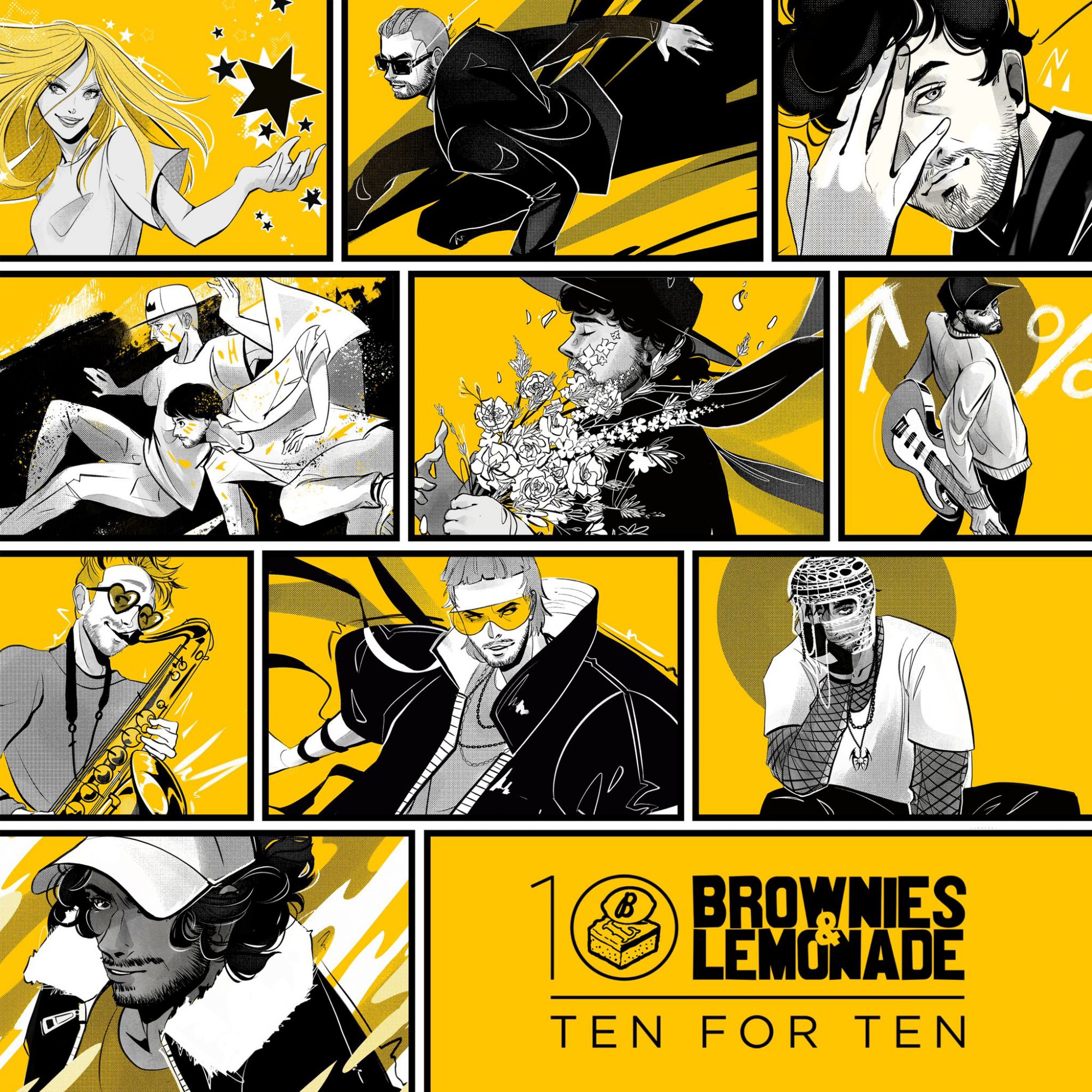 Brownies & Lemonade Celebrates a Decade with Ten For Ten Mix EDM Identity