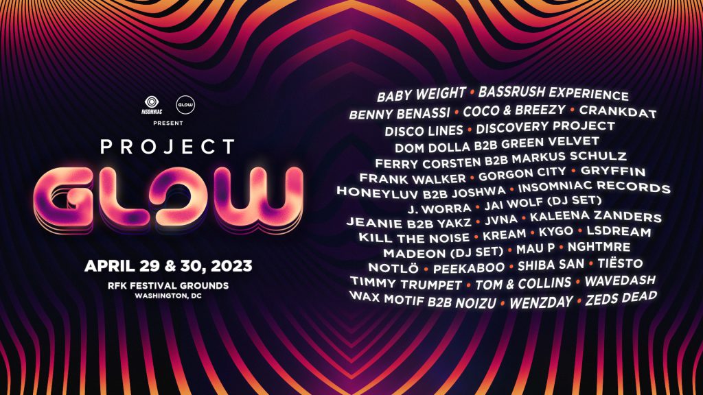 Project GLOW Festival 2023 Lineup