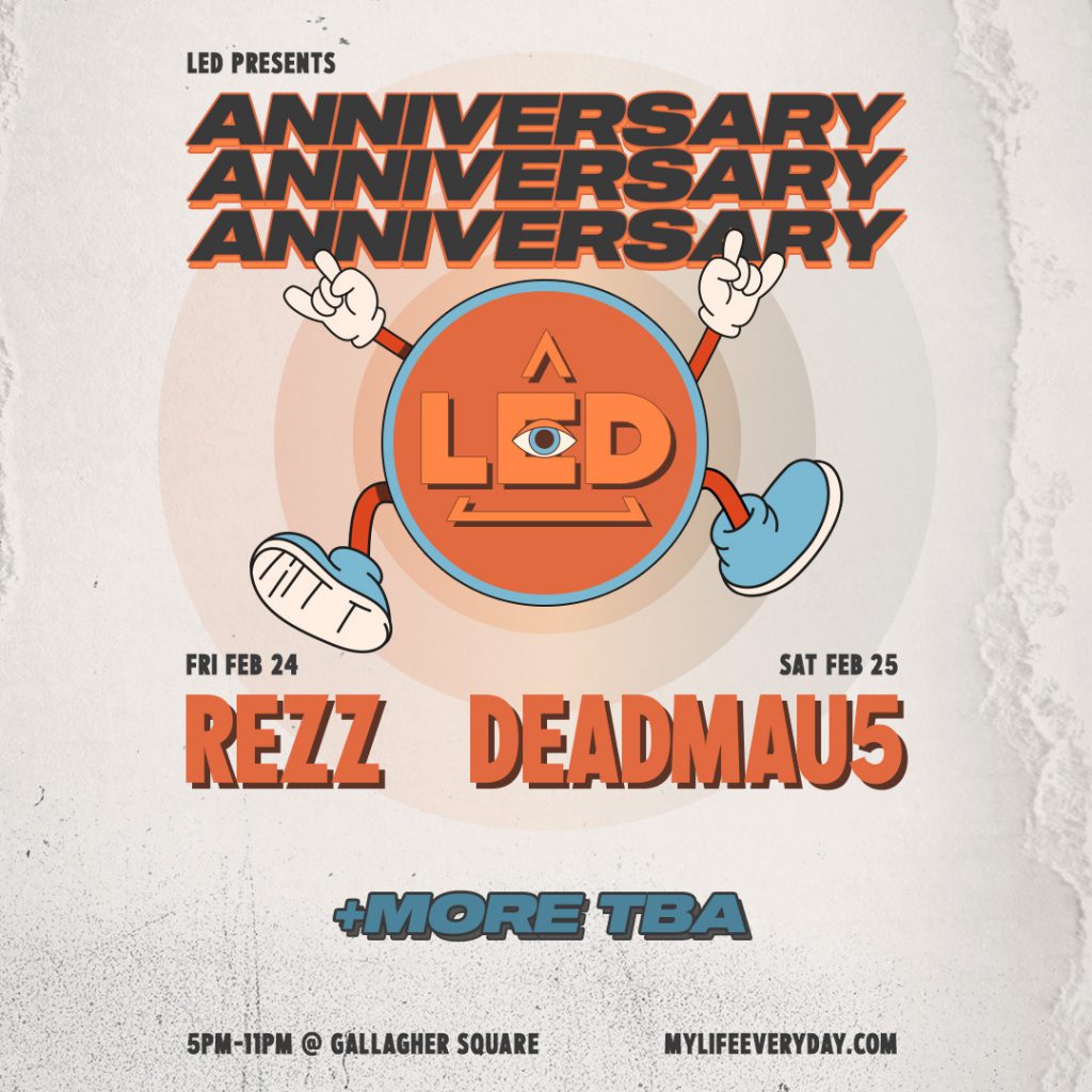 LED Anniversary 2023 - Headliner Lineup