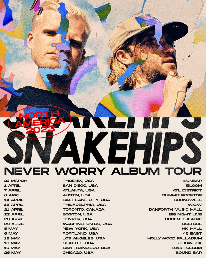 Snakehips Never Worry North American Tour