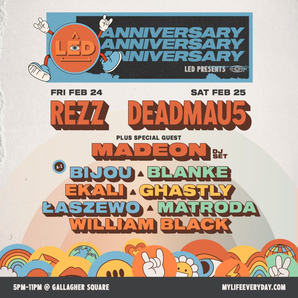 LED Anniversary 2023 Lineup