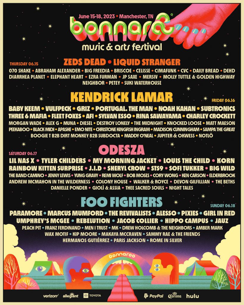 Bonnaroo 2023 Lineup