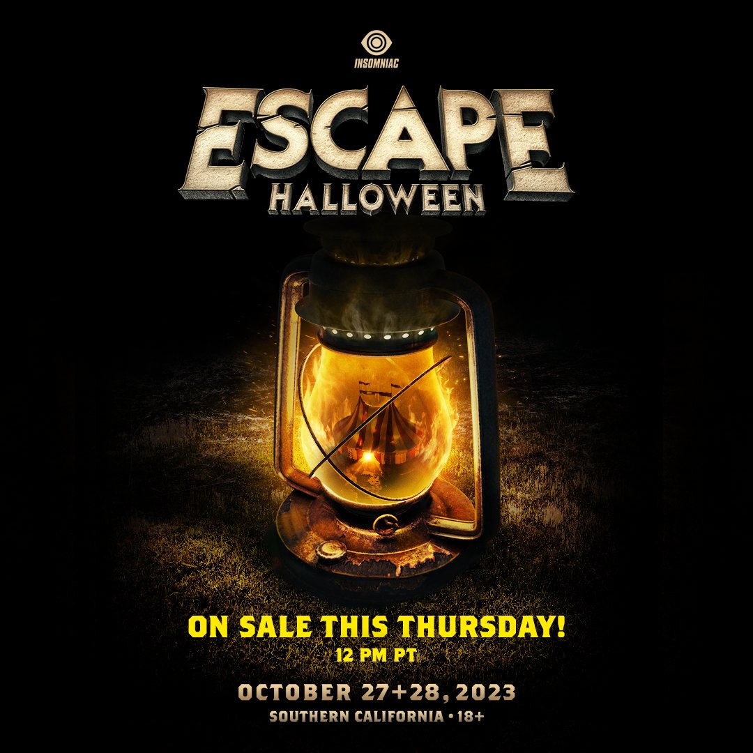 Insomniac Releases Ticket Info and Dates for Escape Halloween 2023