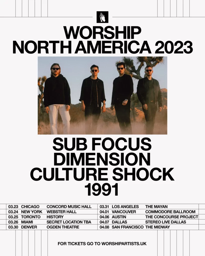 Worship North America 2023 Tour