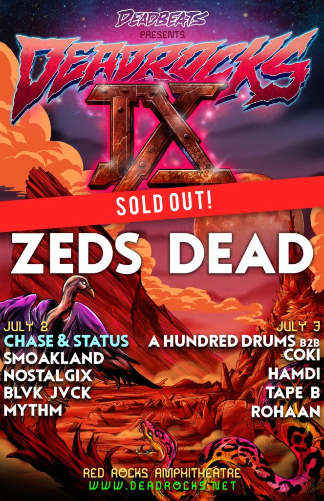 Zeds Dead Announces Dates and PreSale Info for Deadrocks IX [Updated