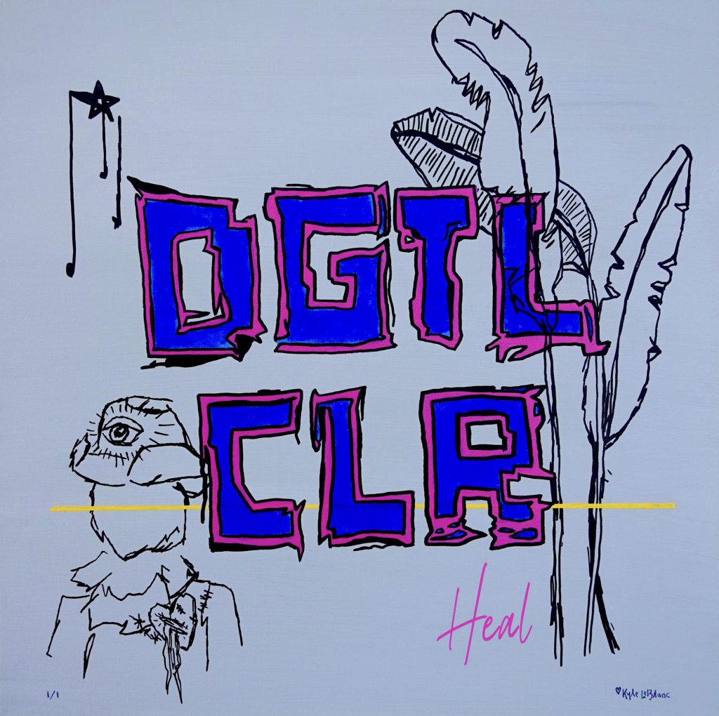 DGTL CLR - HEAL Album Art