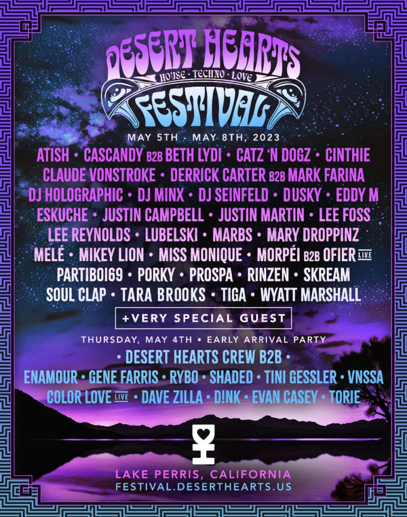 Desert Hearts Festival 2023 - Lineup