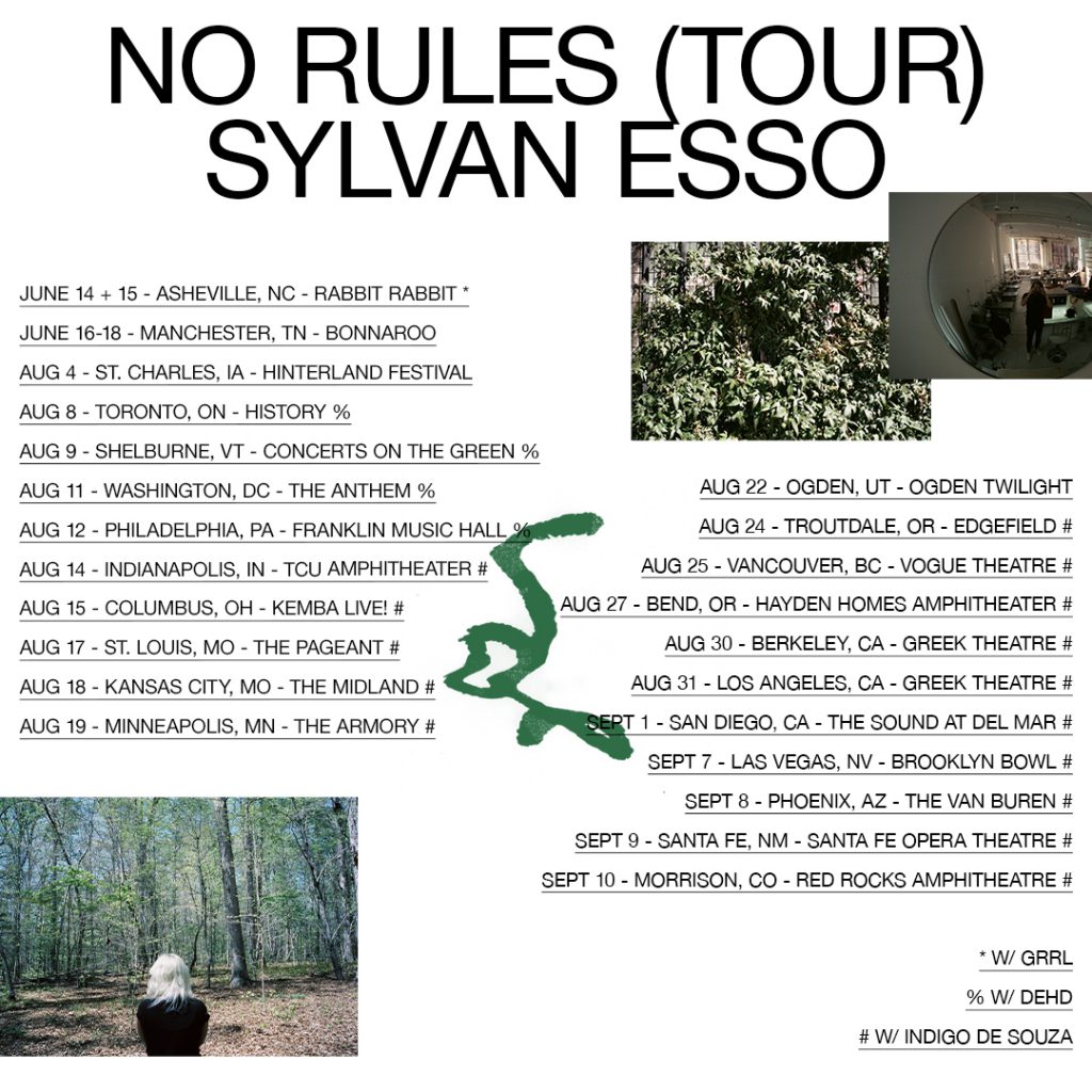 Sylvan Esso No Rules Tour Dates