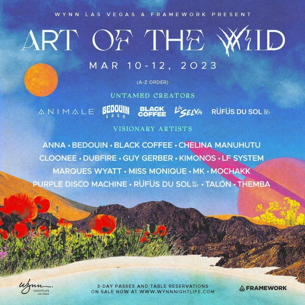 Art Of The Wild 2023 - March Lineup