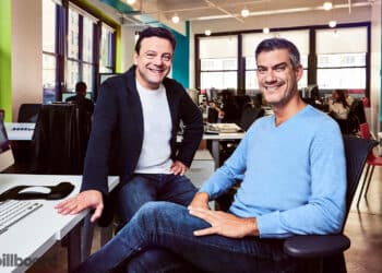 BandsInTown Managing Partners Fabrice Sergent And Julien Mitelberg