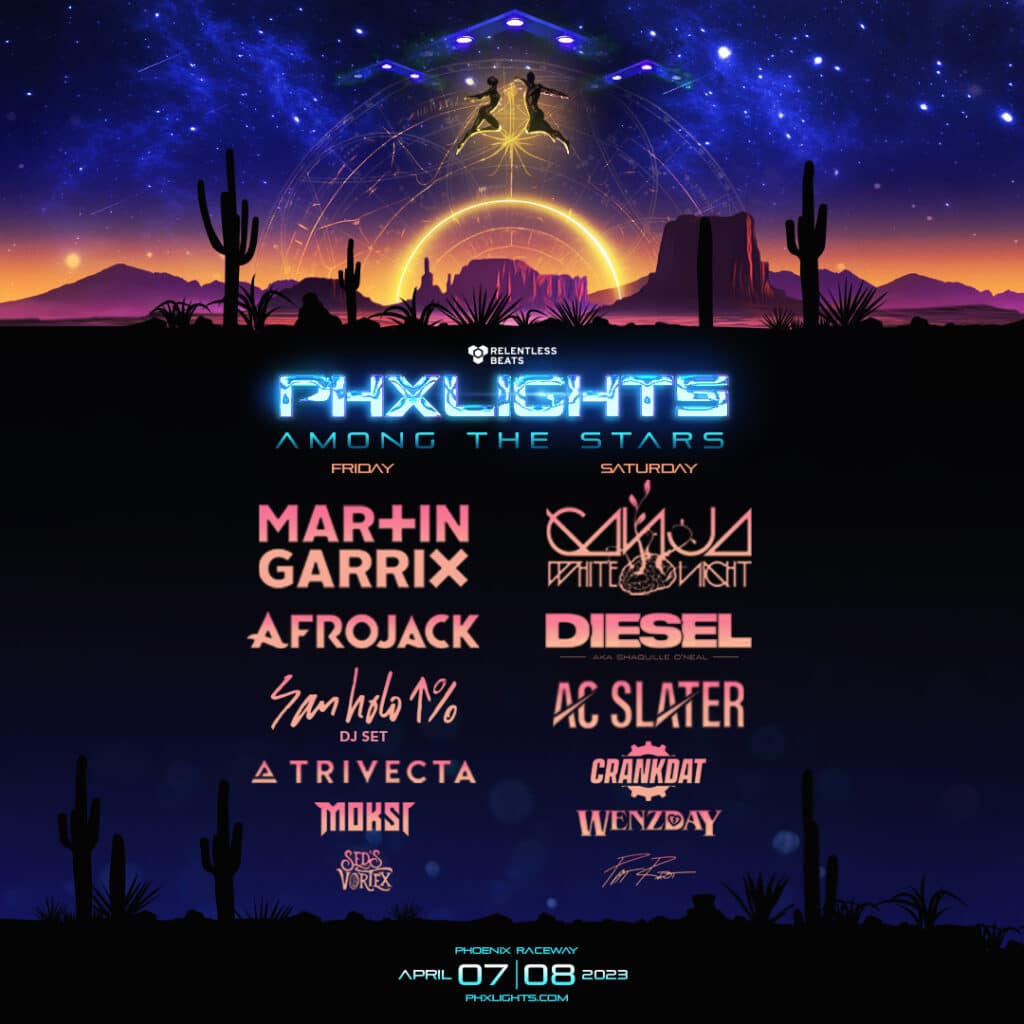 PHXLIGHTS: Among The Stars 2023 - Lineup