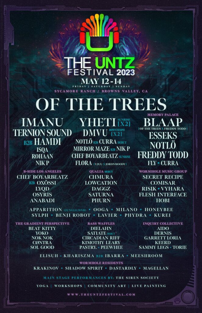 The Untz Festival 2023 Lineup